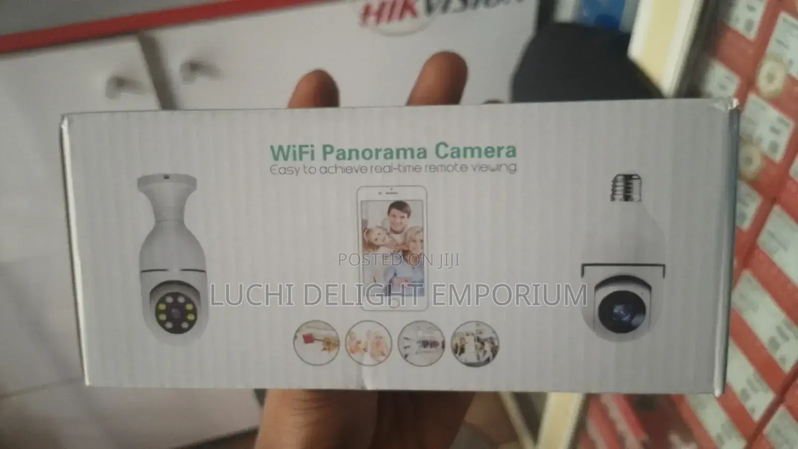 Wifi Smart Bulb Security Camera 1080ip 360°