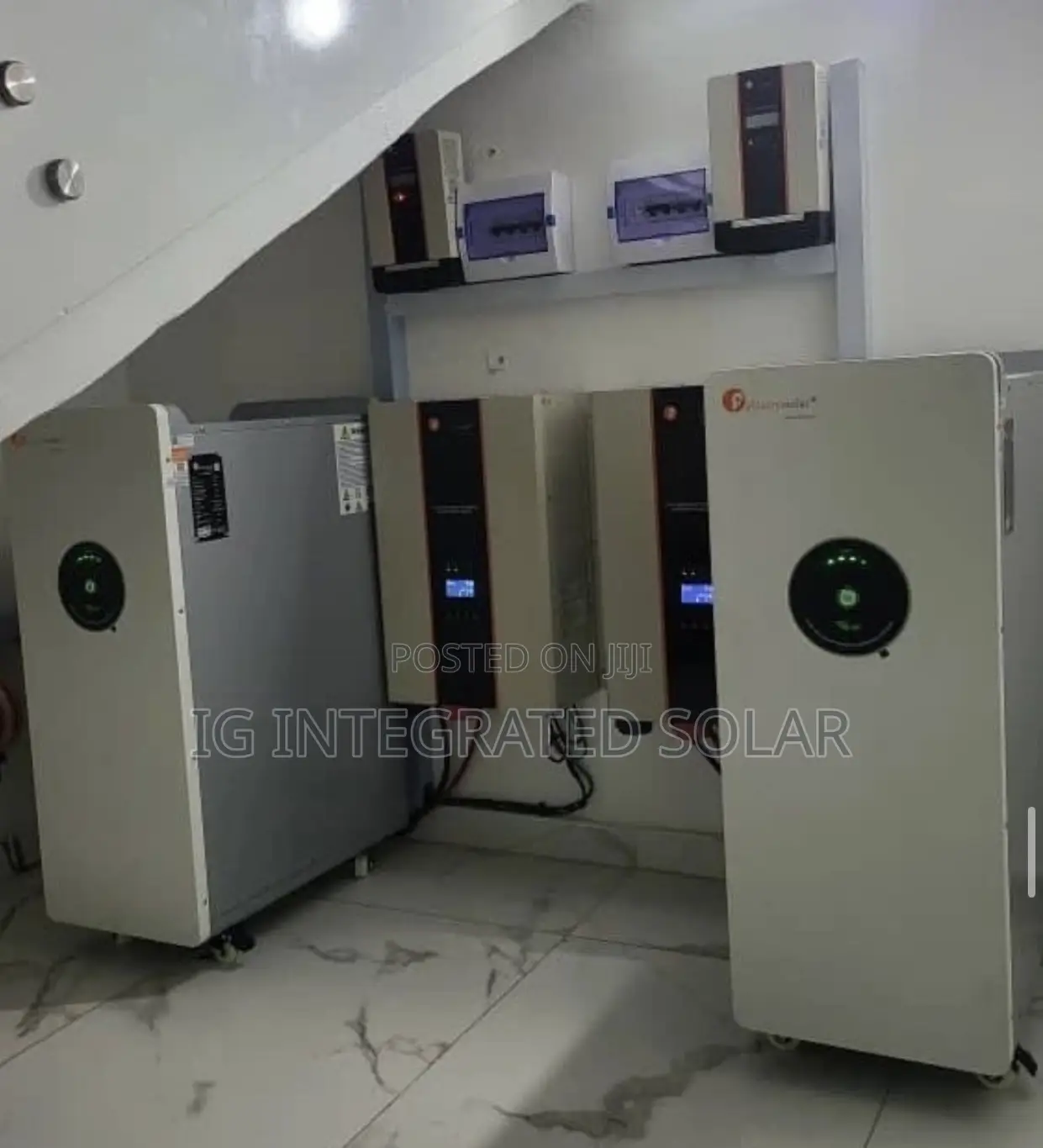 20kva Inverter Installation With 30kwh Lithium Battery