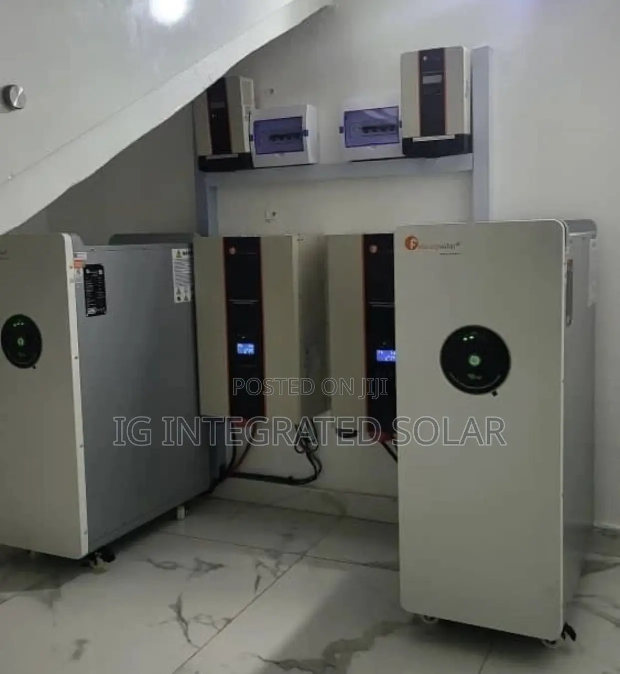 20kva Inverter Installation With 30kwh Lithium Battery
