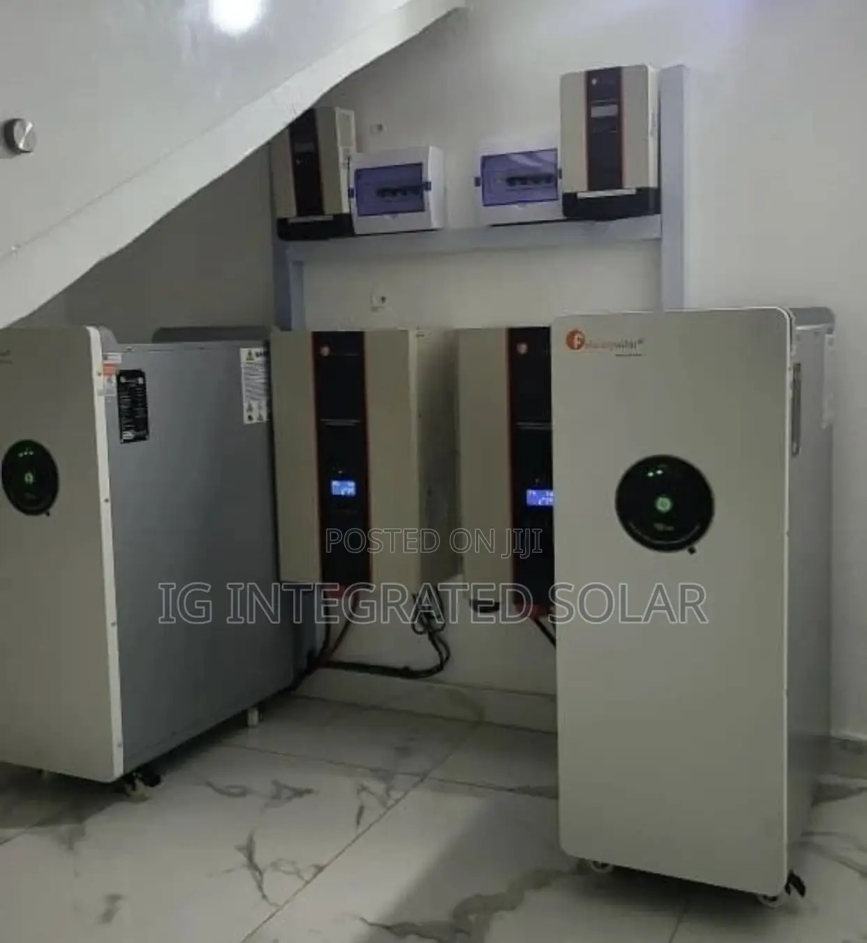 20kva Inverter Installation With 30kwh Lithium Battery