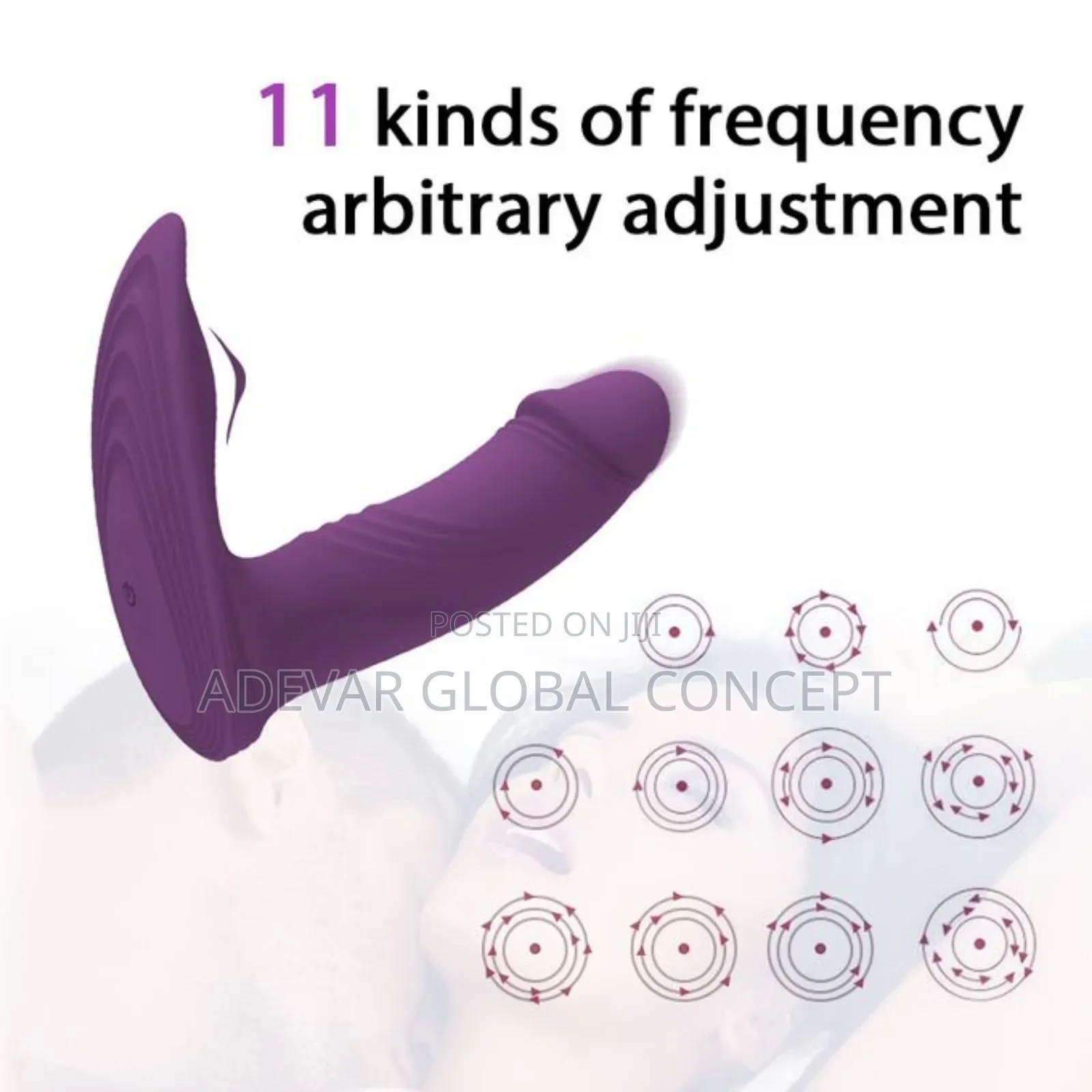 Wearable Vibrator, 11 Vibration Modes, Sex Toys for Women