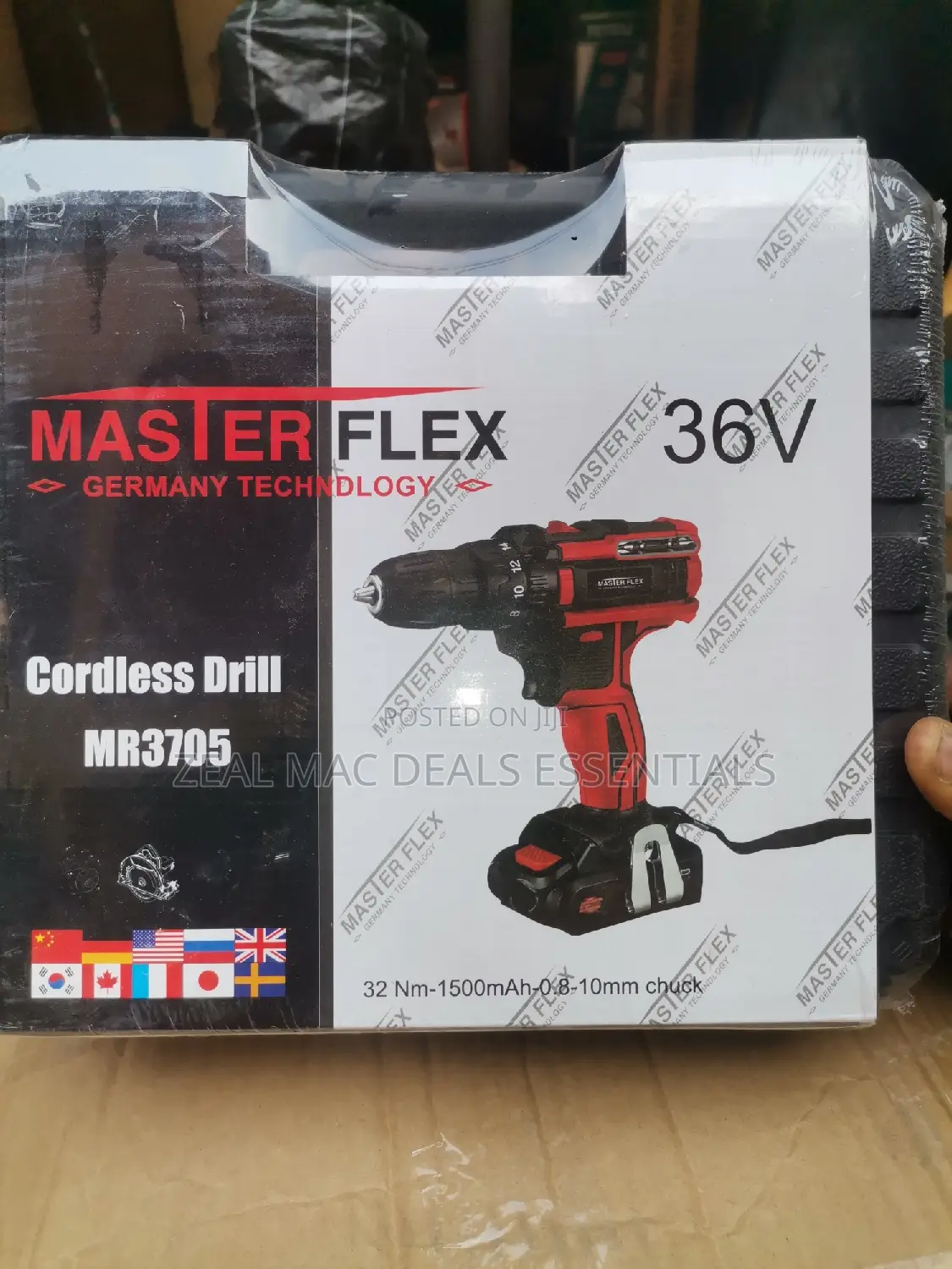 Master Flex Cordless Screw Machine 36v