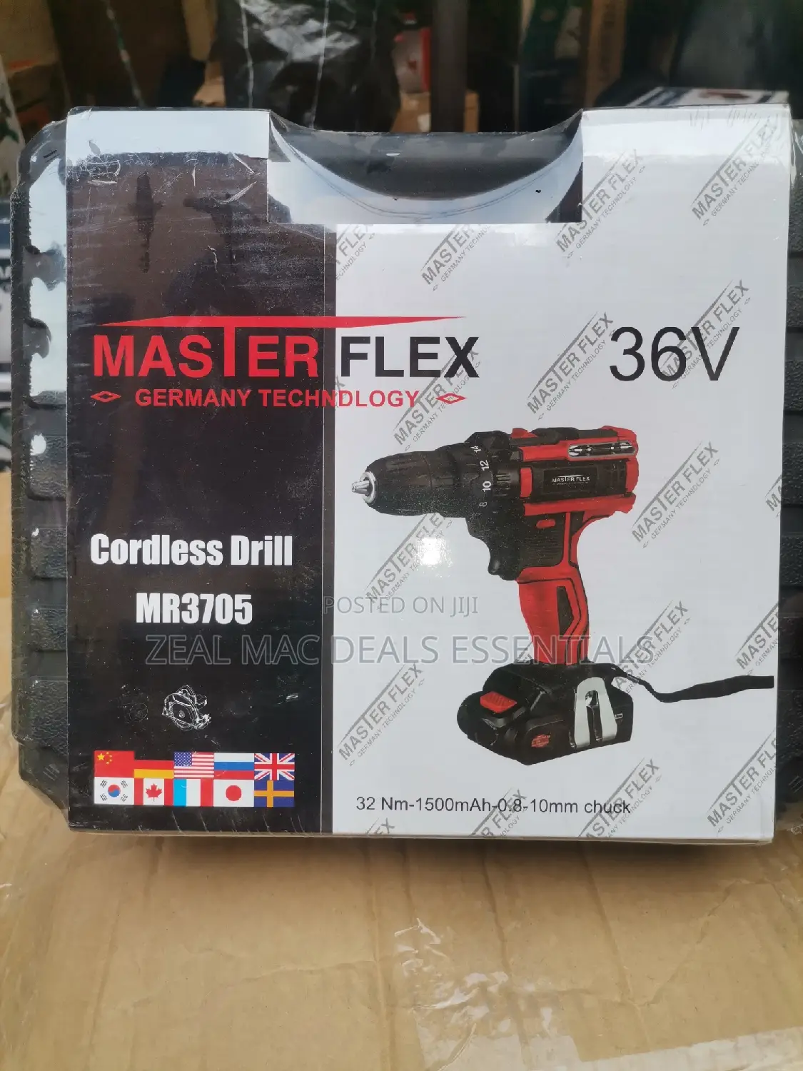 Master Flex Cordless Screw Machine 36v