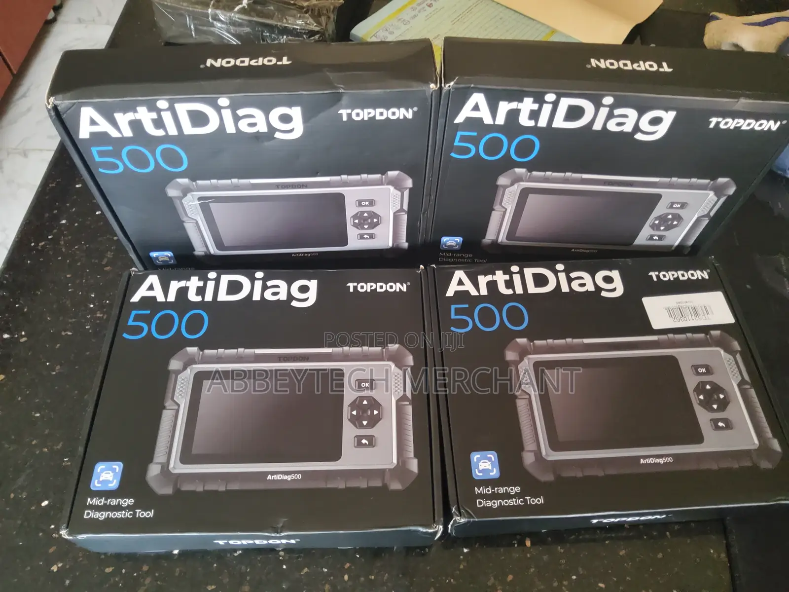 Obdii Cars Scanner Lifetime Free Update Topdon Artidiag500