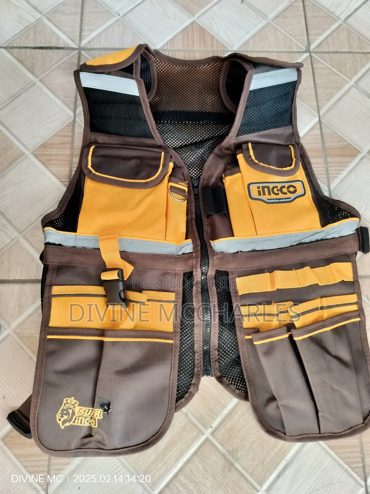 Ingco Tool Vest 17 Pocket Htvt09028