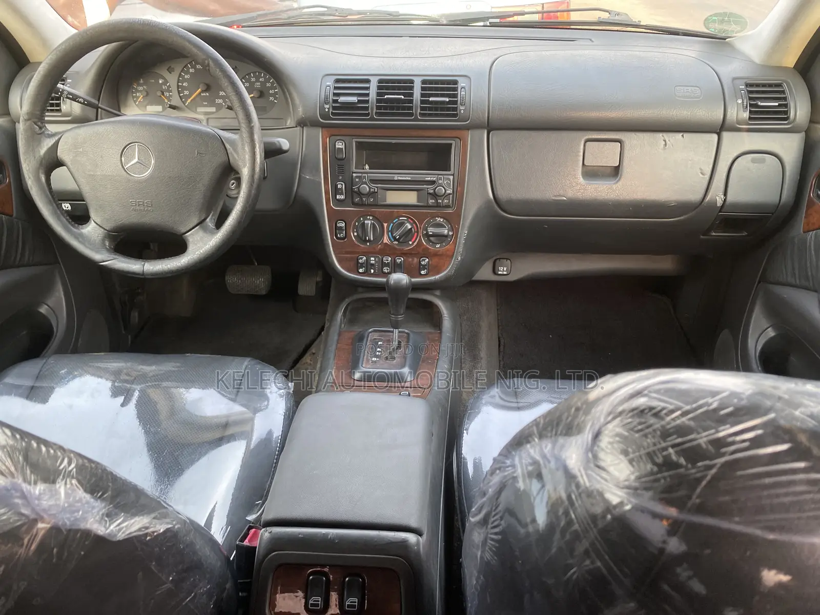 Mercedes-Benz M Class ML 320 2001 Black
