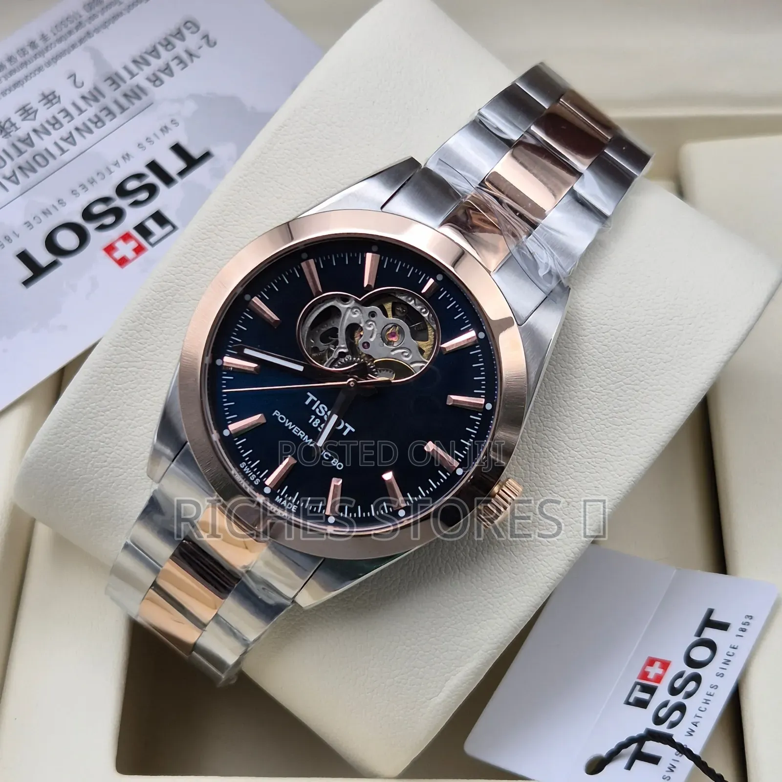 Exclusive Luxury Tissot PRX 80 Engine Watch