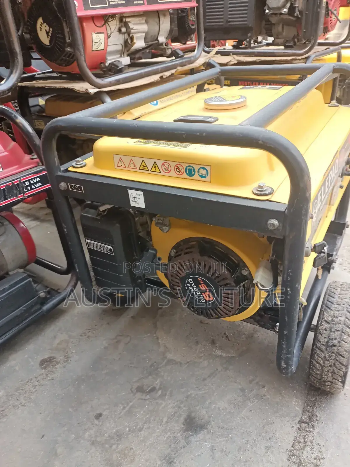 Used 3kva ELEPAQ Key Starter Generator
