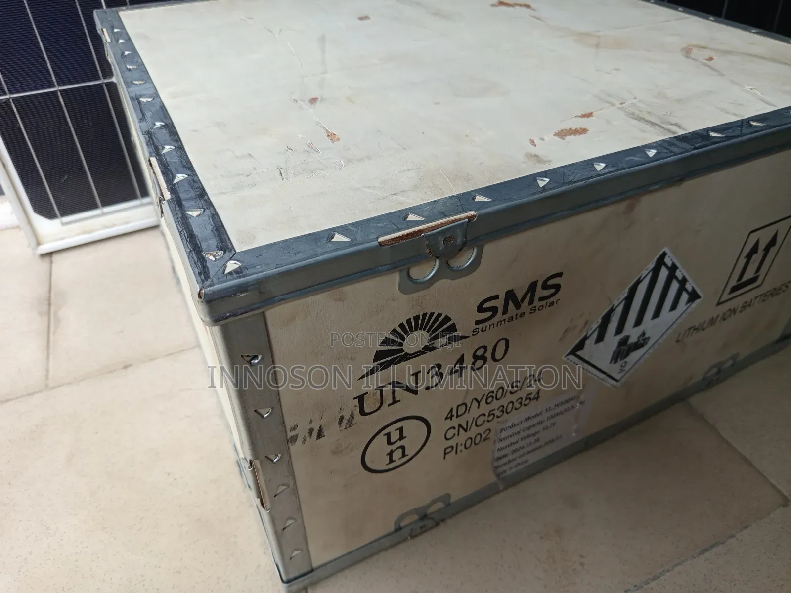 5kwh SMS Lithium Ion Battery 51.2v