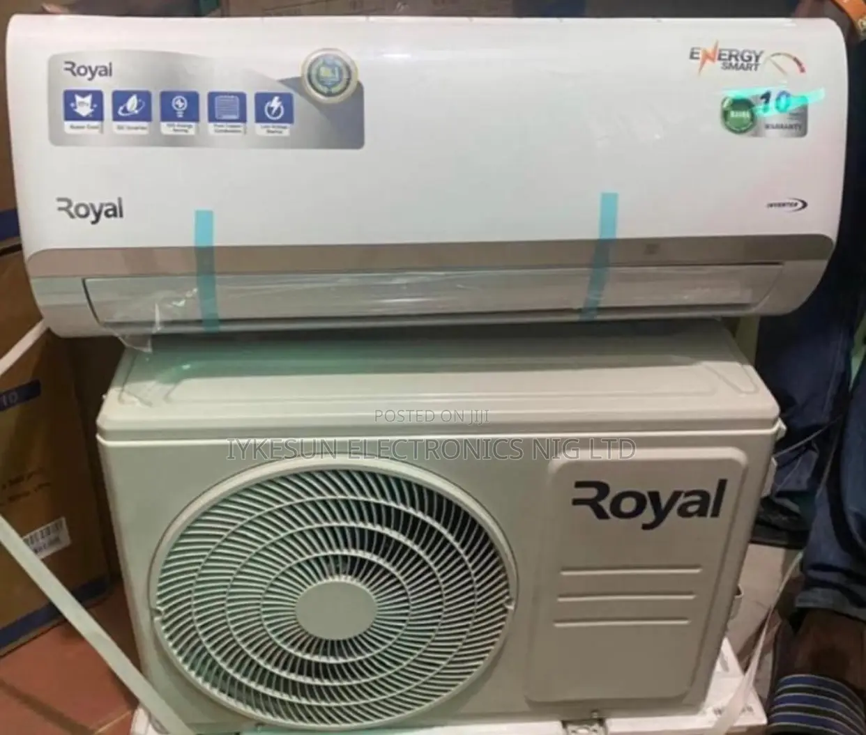 Original Royal Brand New 1.5 Hp Inverter R410a Air Conditioner