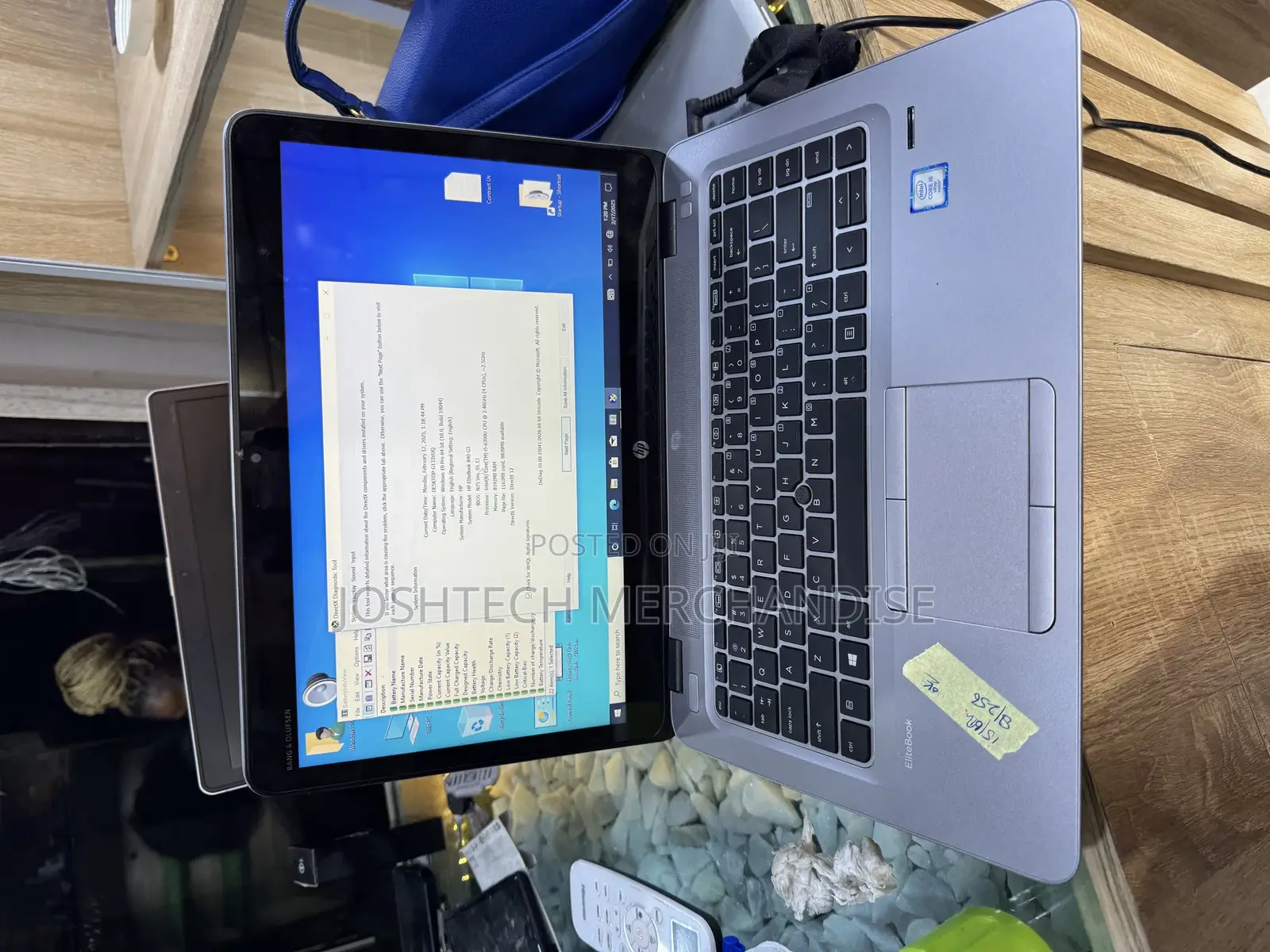 Laptop HP EliteBook 840 G3 8GB Intel Core I5 SSD 256GB