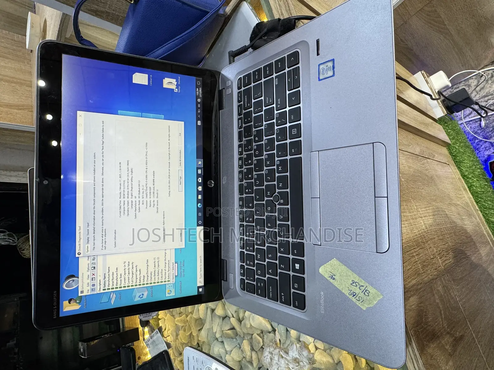 Laptop HP EliteBook 840 G3 8GB Intel Core I5 SSD 256GB