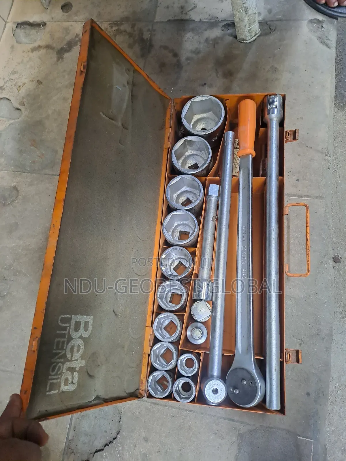 Beta 3/4" Socket Wrench Heavy Duty Set