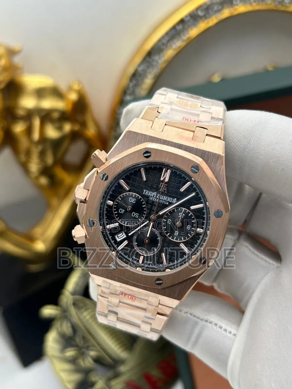 Original Audemars Piguet Gold Stainless Steel Watch.