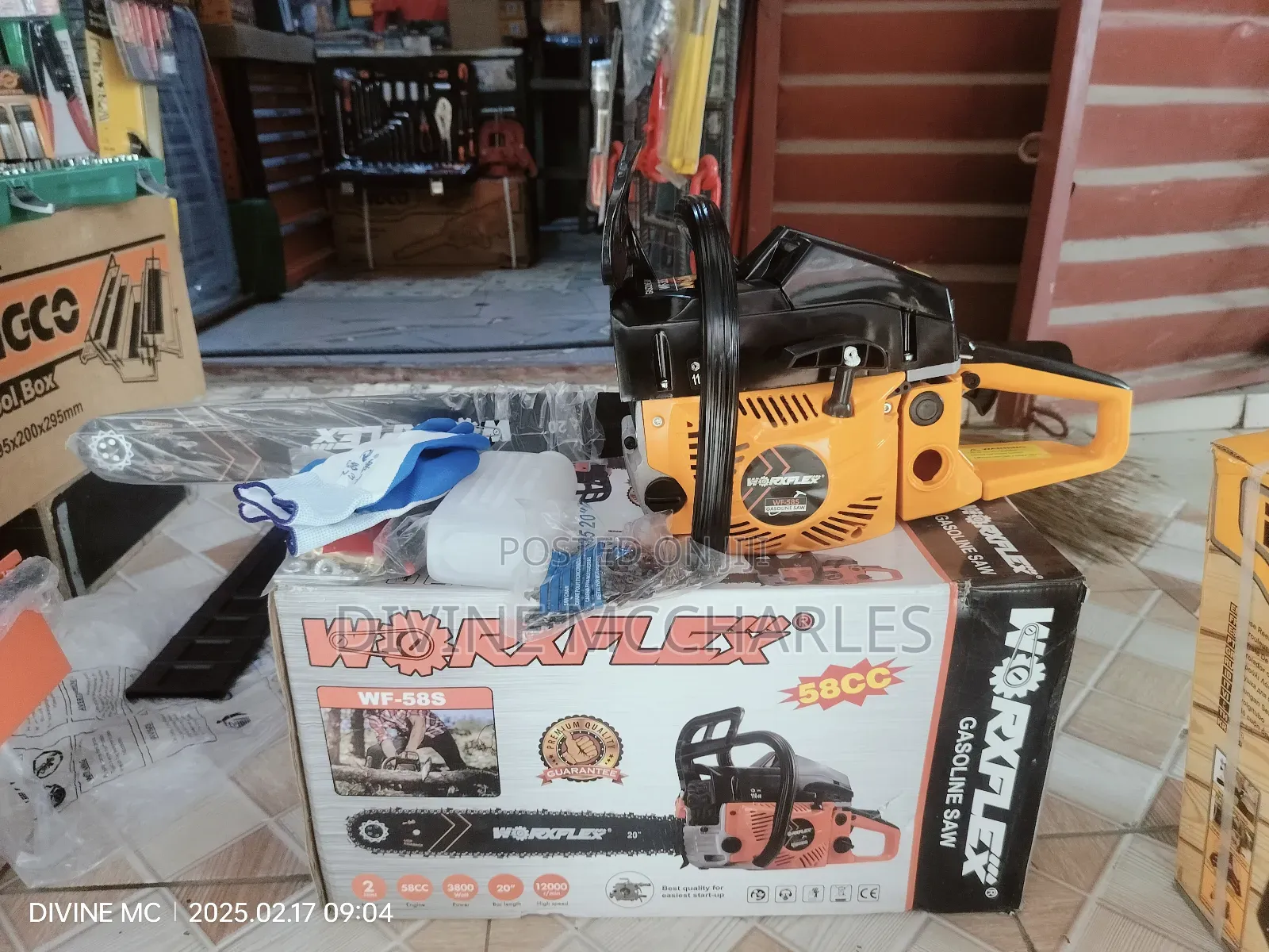 Gasoline Chain Saw