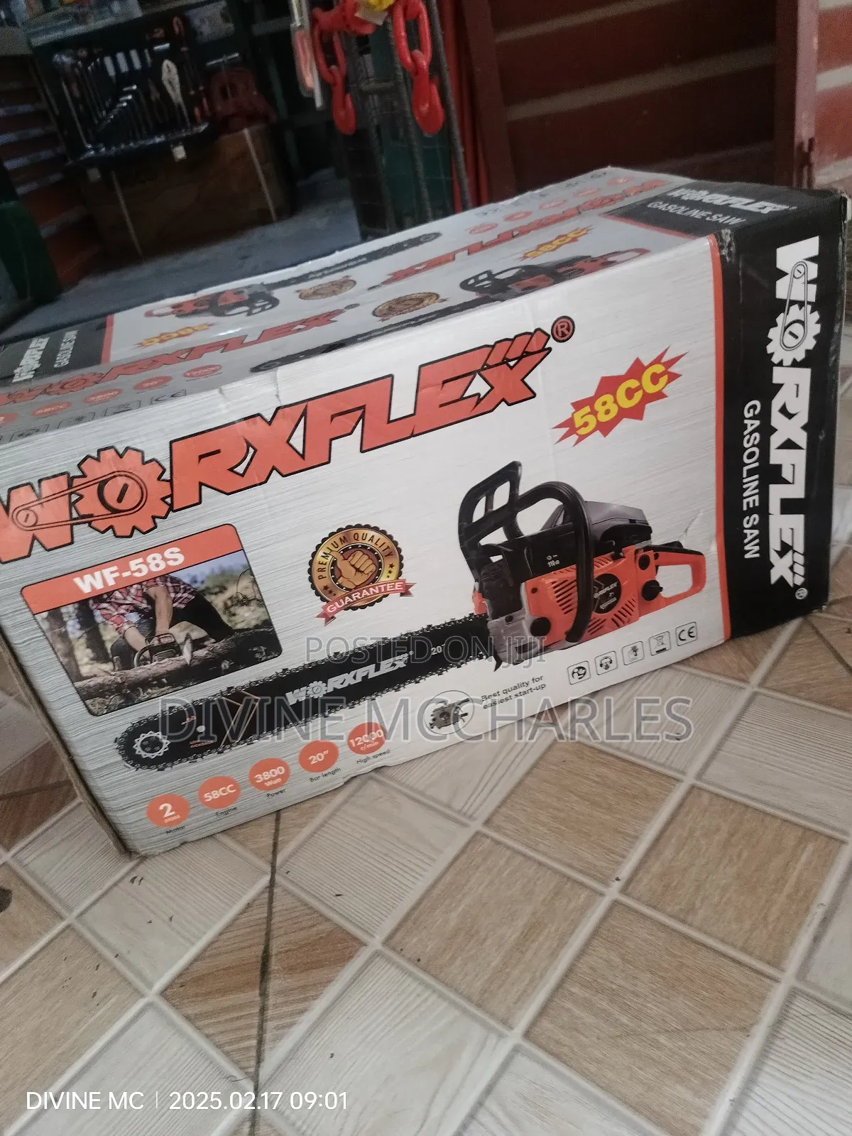 Gasoline Chain Saw