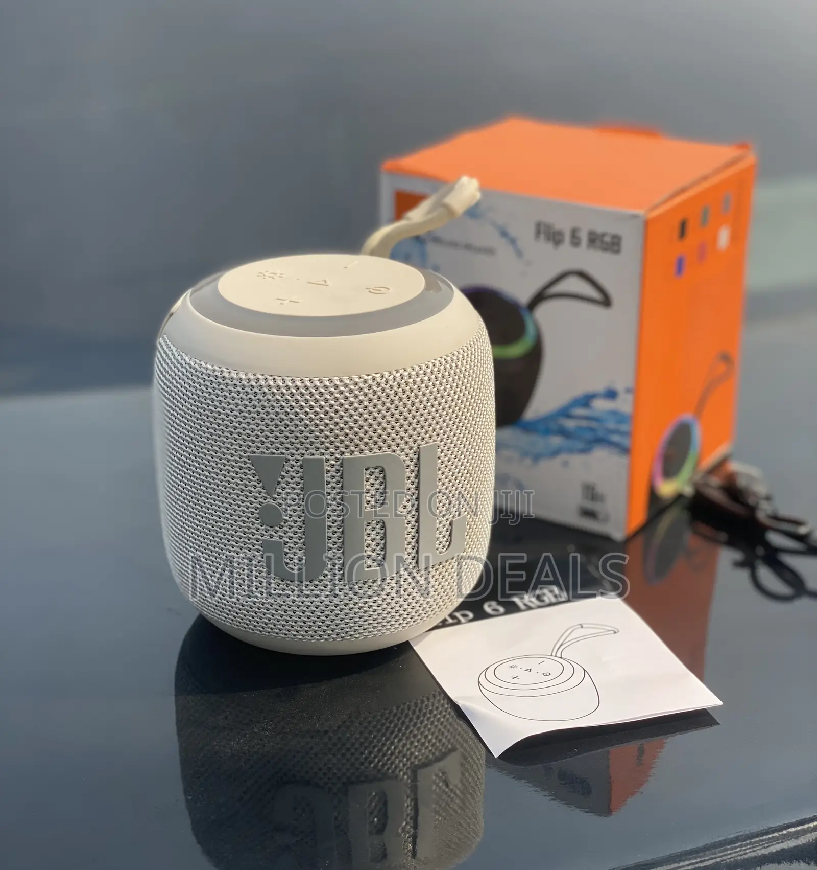 Clone JBL Flip 6 RGB Bluetooth 500mahwireless Speaker