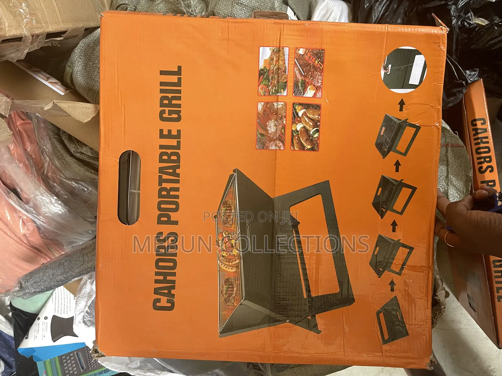 X Shaped Outdoor Charcoal Grill