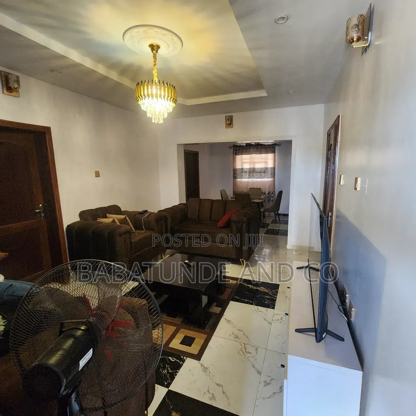 Furnished 3bdrm Bungalow in Iwo Road for sale