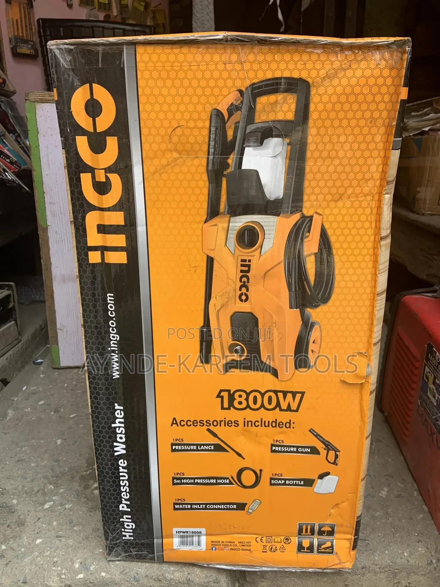 High Pressure Washer Ingco (2000watts)