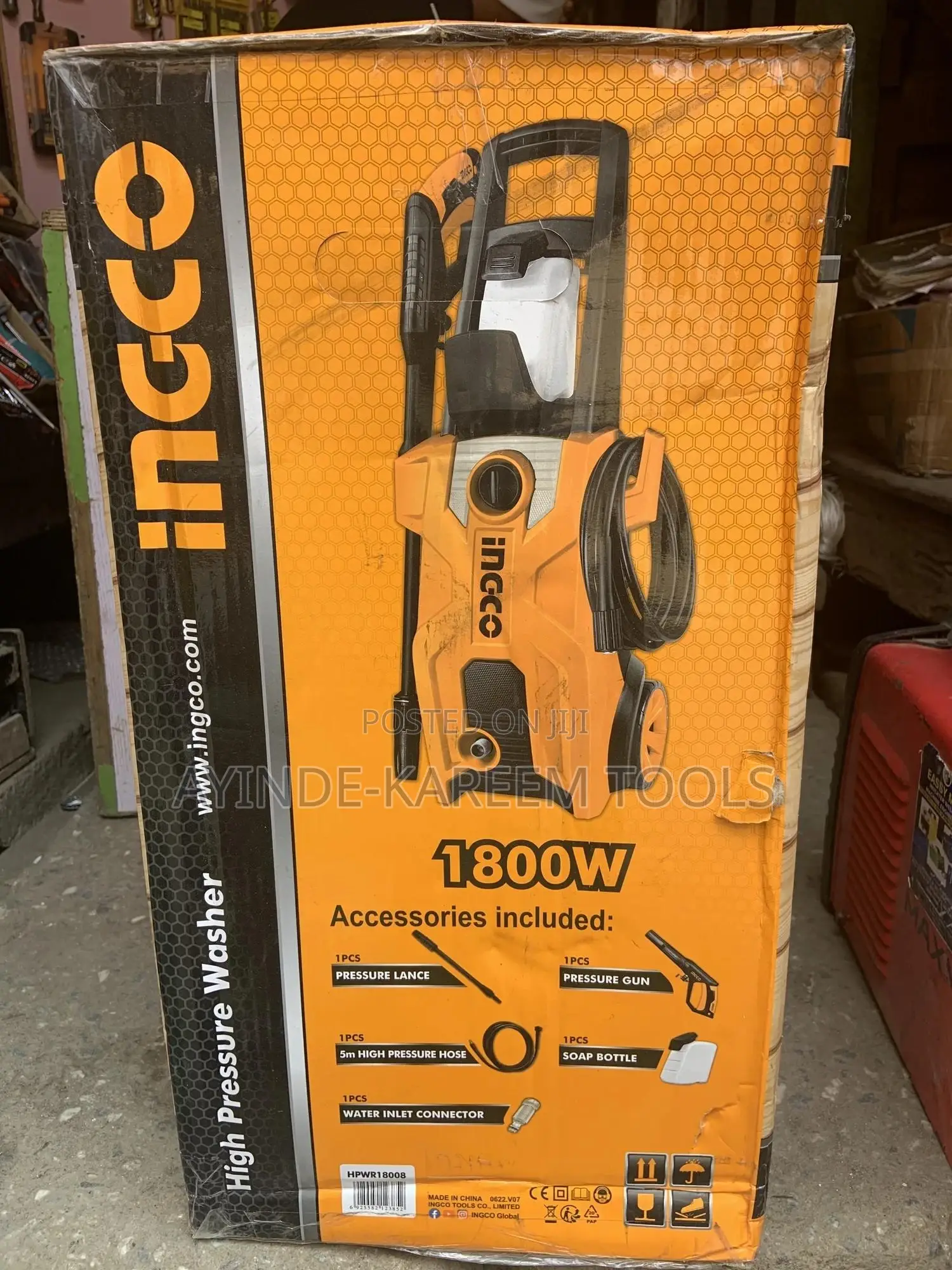 High Pressure Washer Ingco (2000watts)