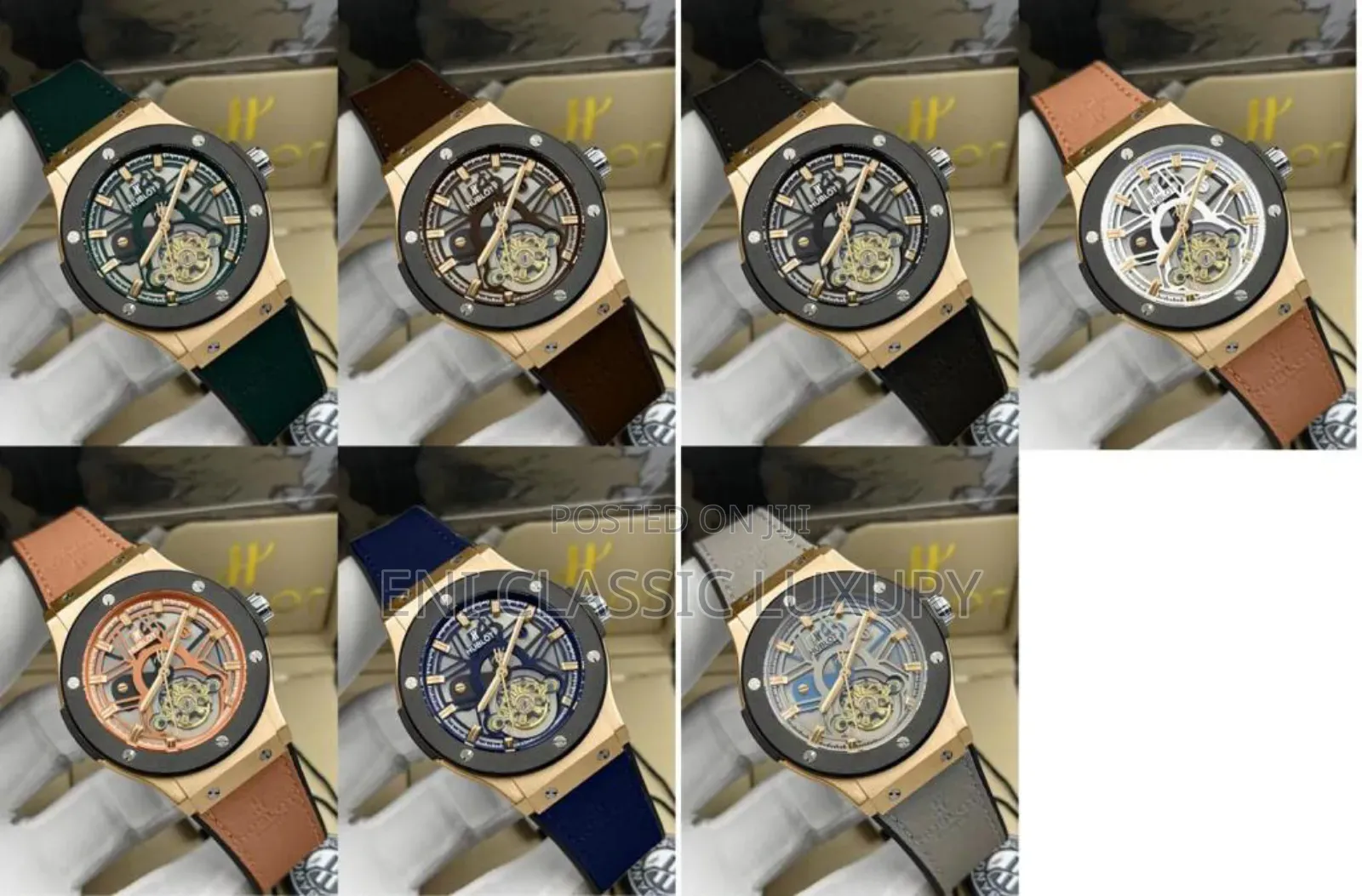Top Quality Luxury Wristwatches Hublot Available In Store 8