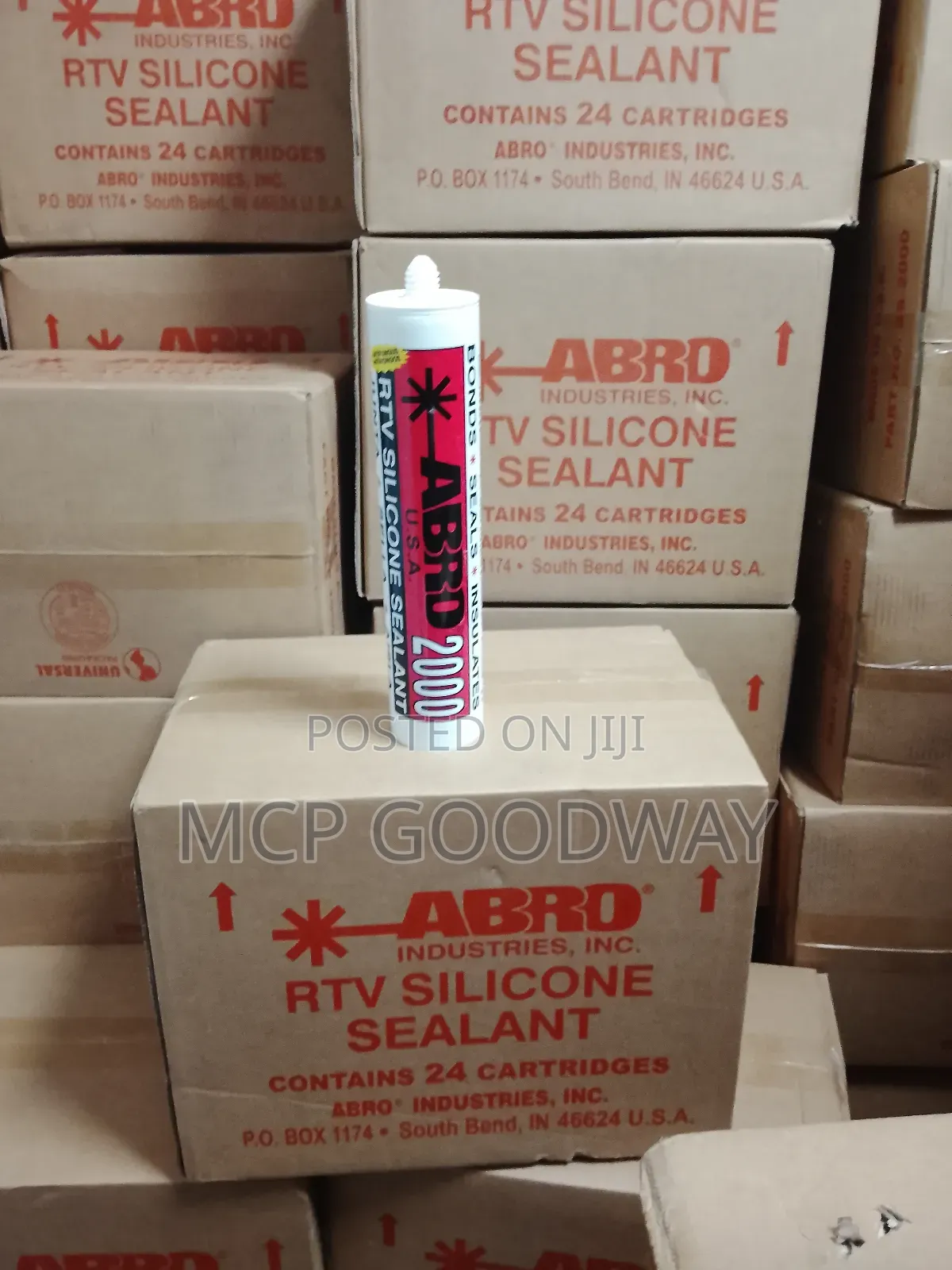 Abro2000 Silicone Sealant Clear/ All Colour Available