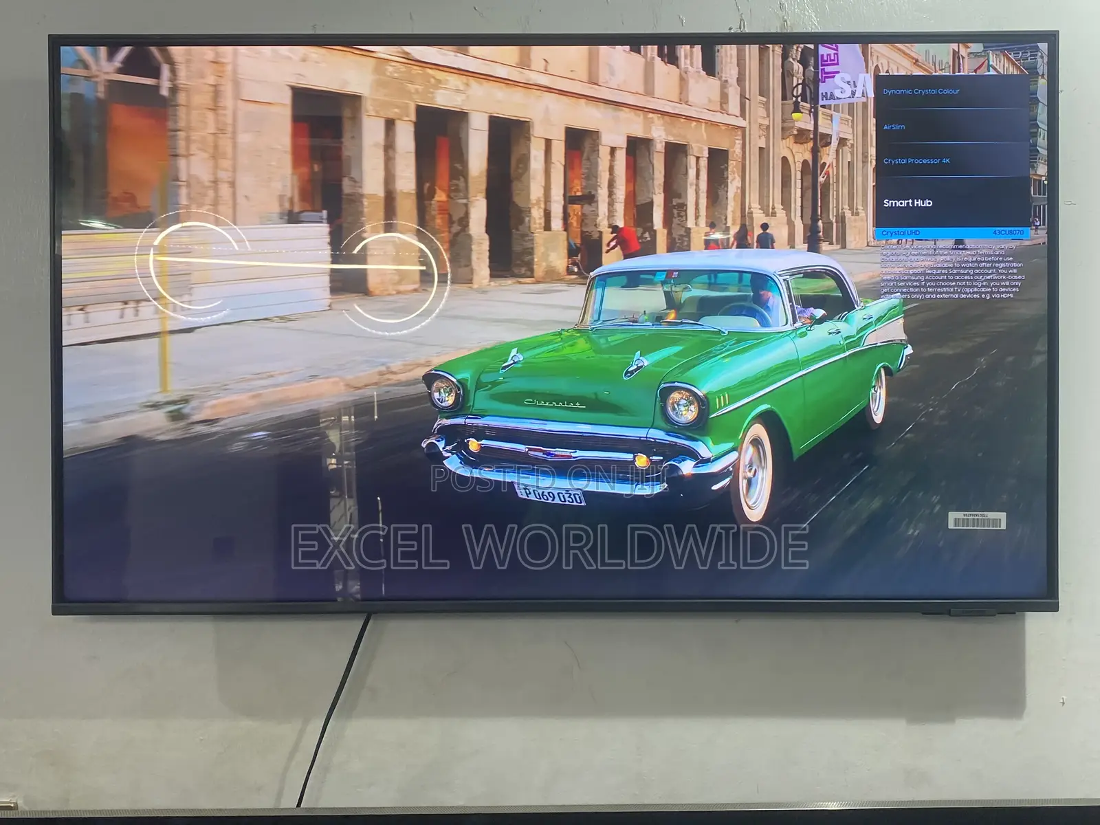 Open Box Latest Air Slim 43 “ Samsung Uhd Smart Tv