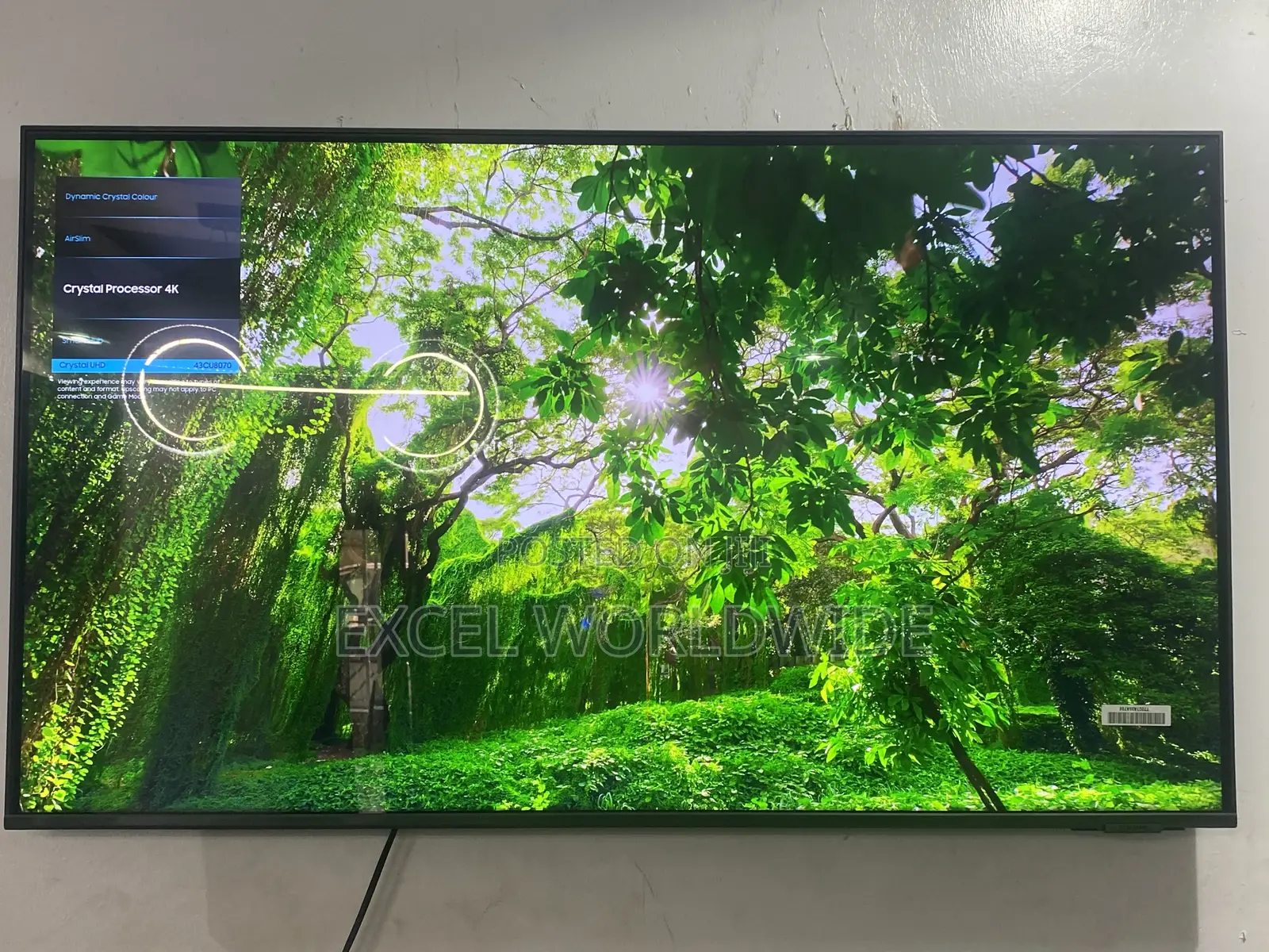 Open Box Latest Air Slim 43 “ Samsung Uhd Smart Tv