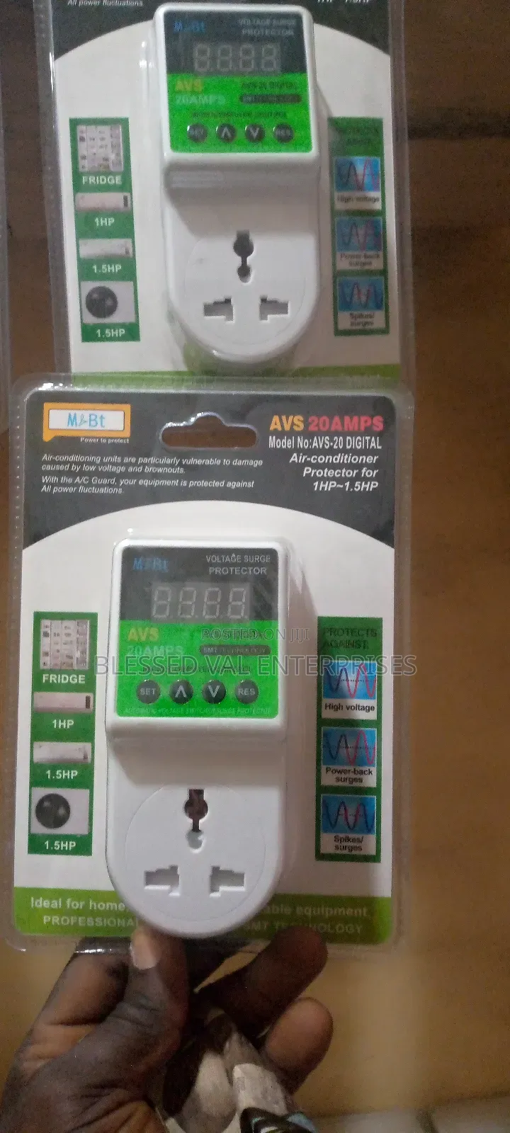M Bt Avs 20 Amps Digital Voltage Surge Protector