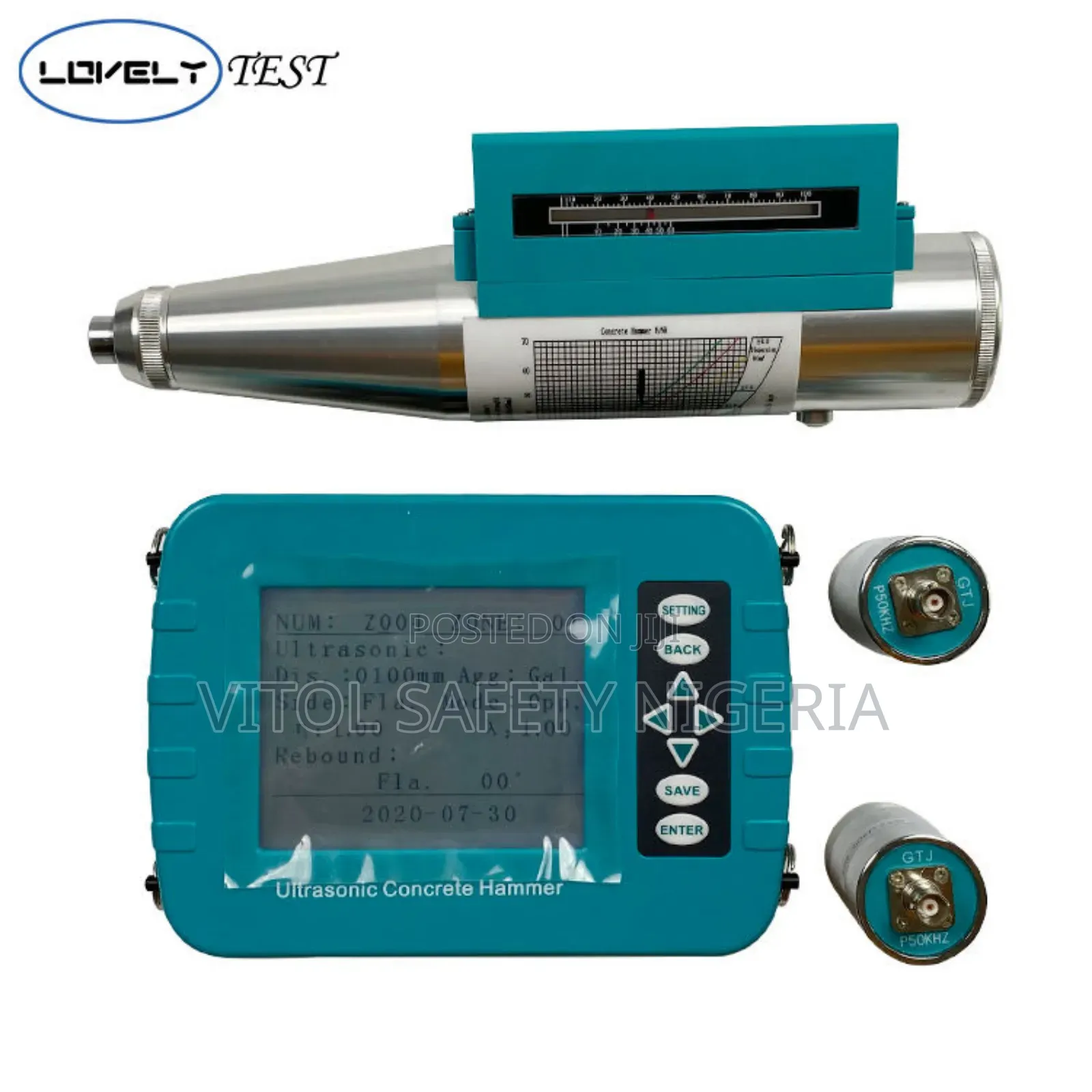 Ultrasonic Pulse Velocity Tester