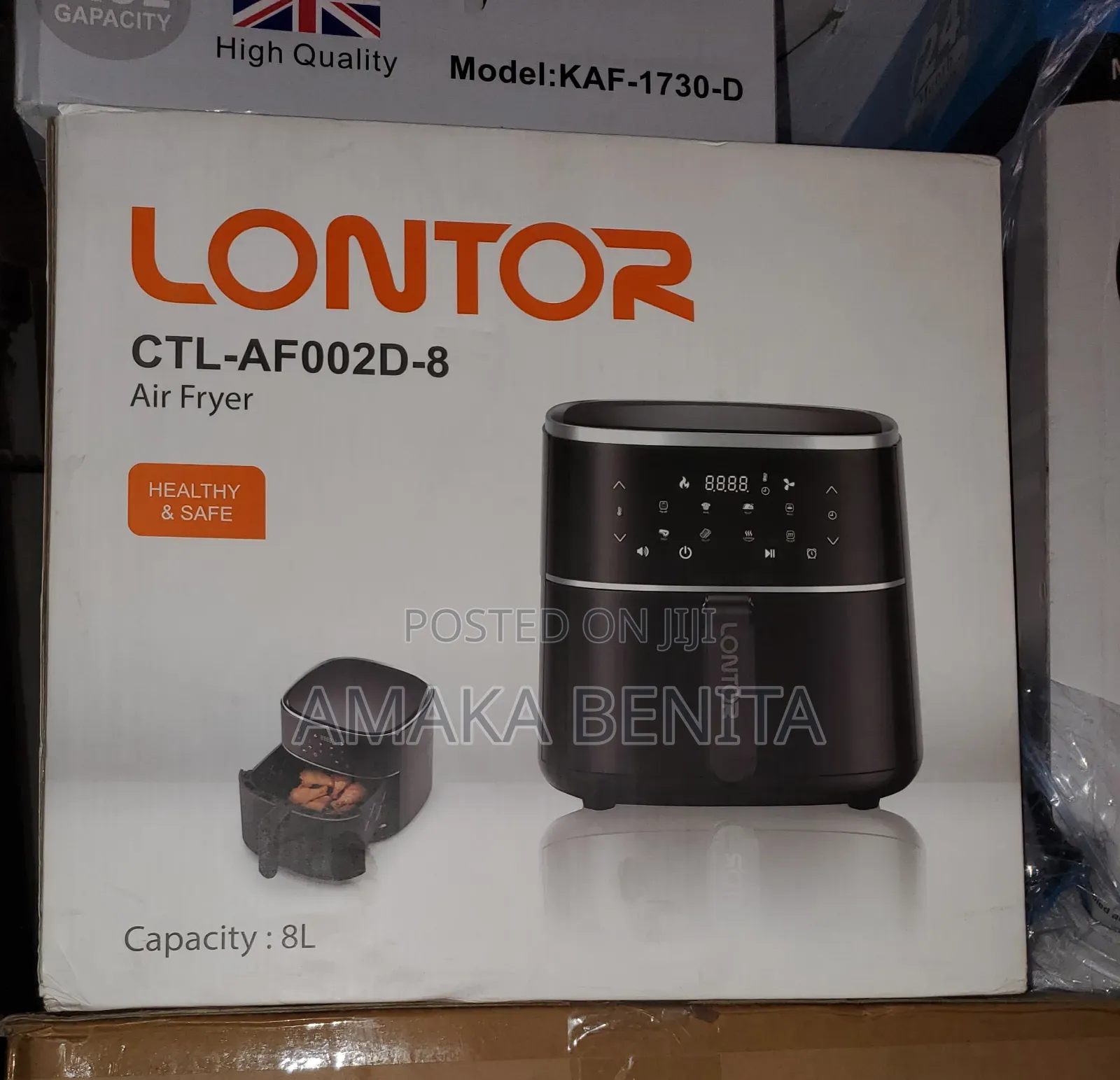 Lontor Airfryer 8ltrs
