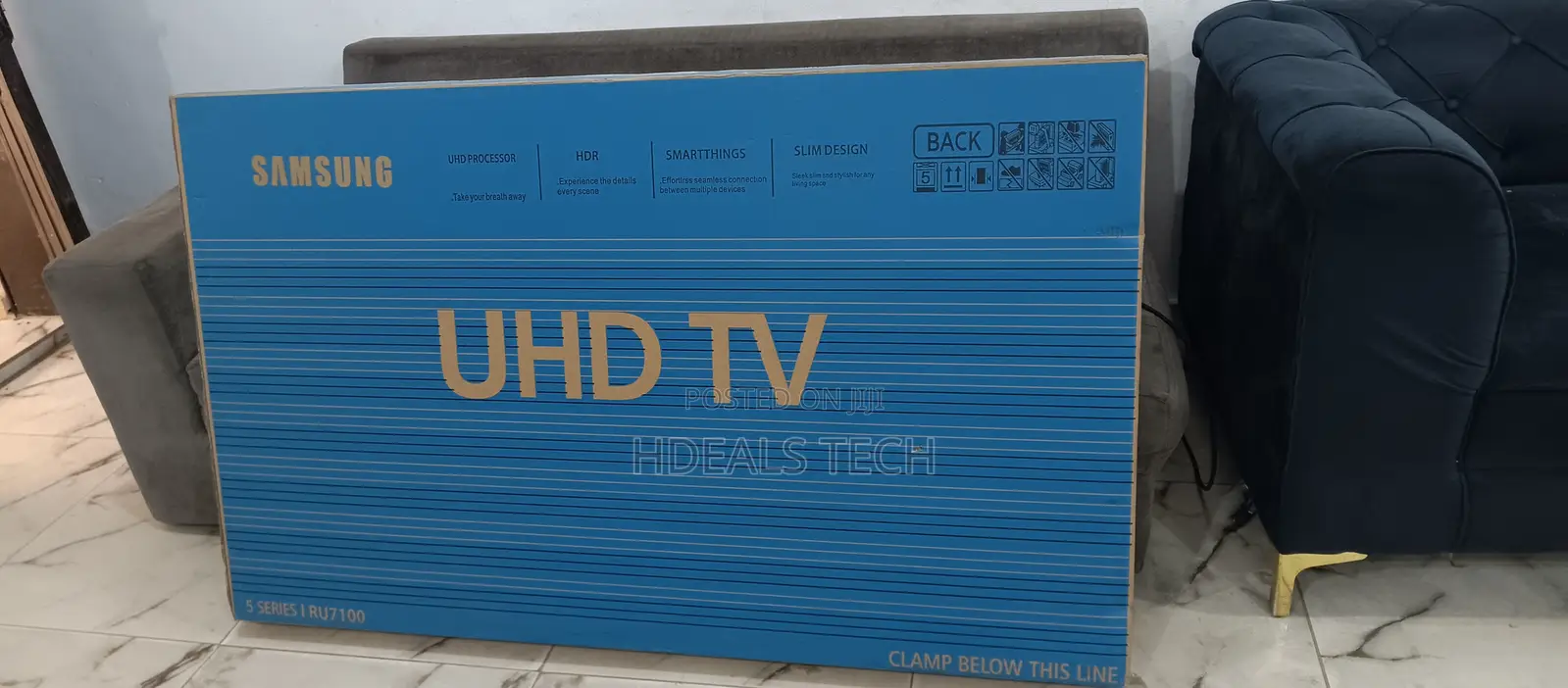 Comfort- Samgung 75inchines TV With Miracast Netflix