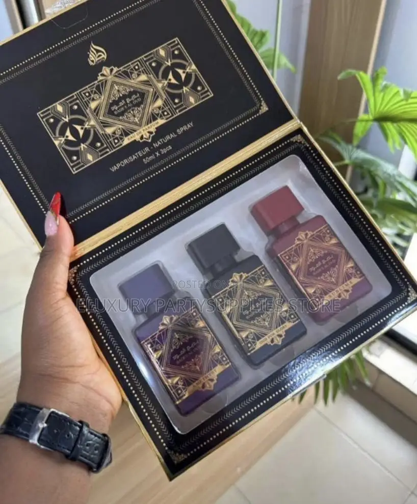 Badee Al Oud 3 in 1 Perfume Set