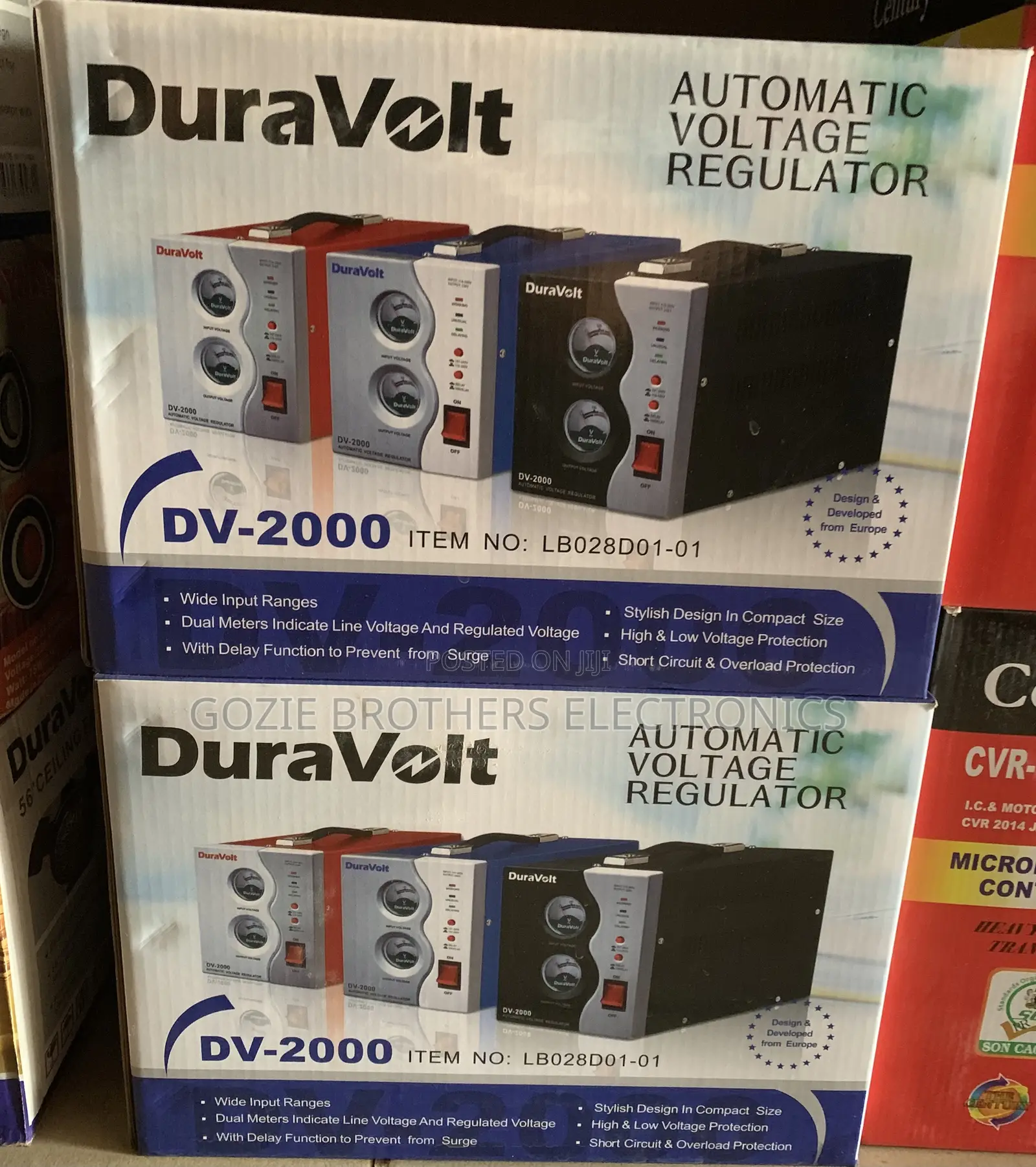 Duravolt Automatic Voltage Stabilizer 2000 Watts