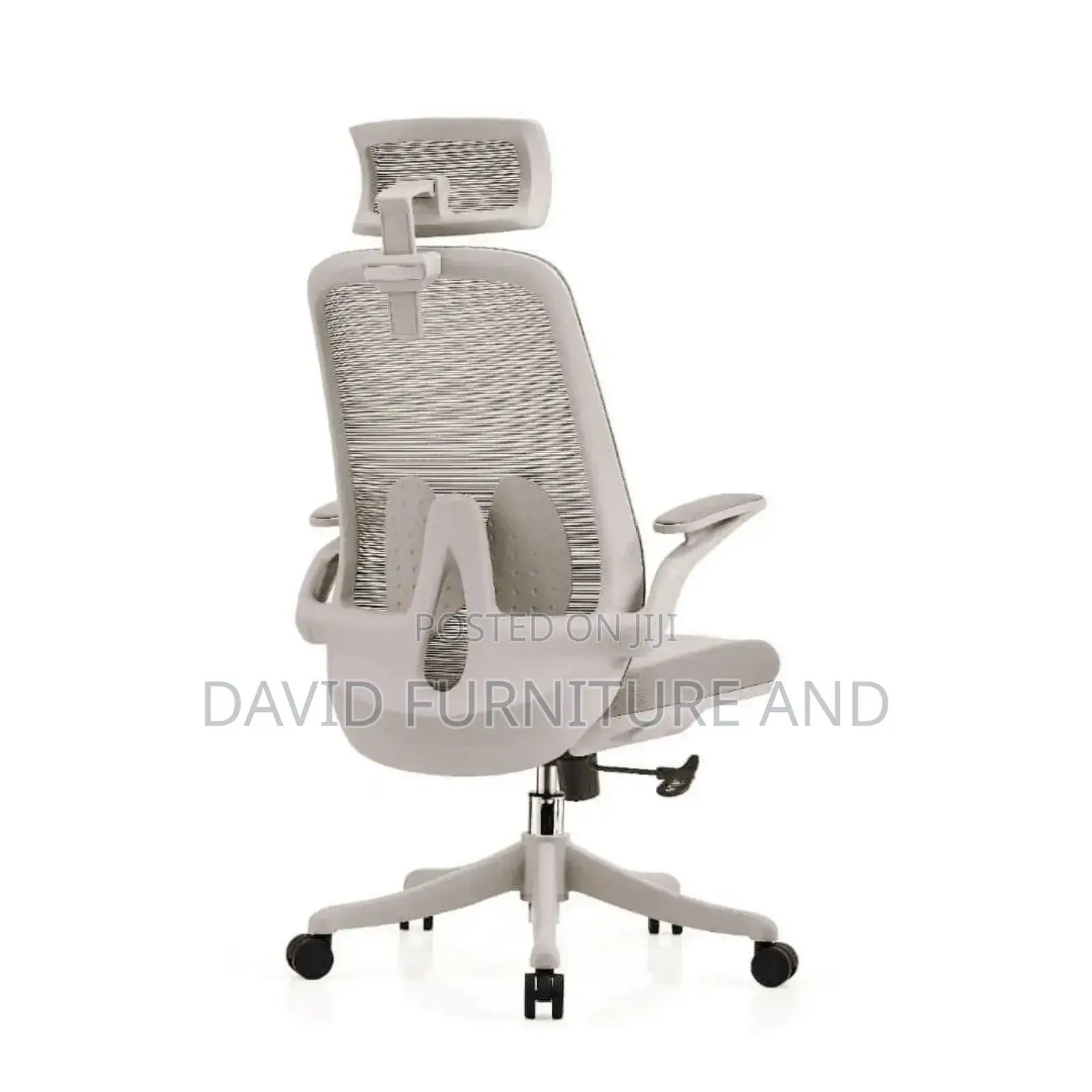 Elegant Grey Office Chair