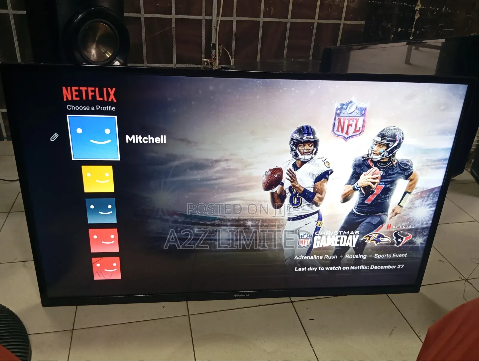 50inch Smart Tv With Free Prime Video Account