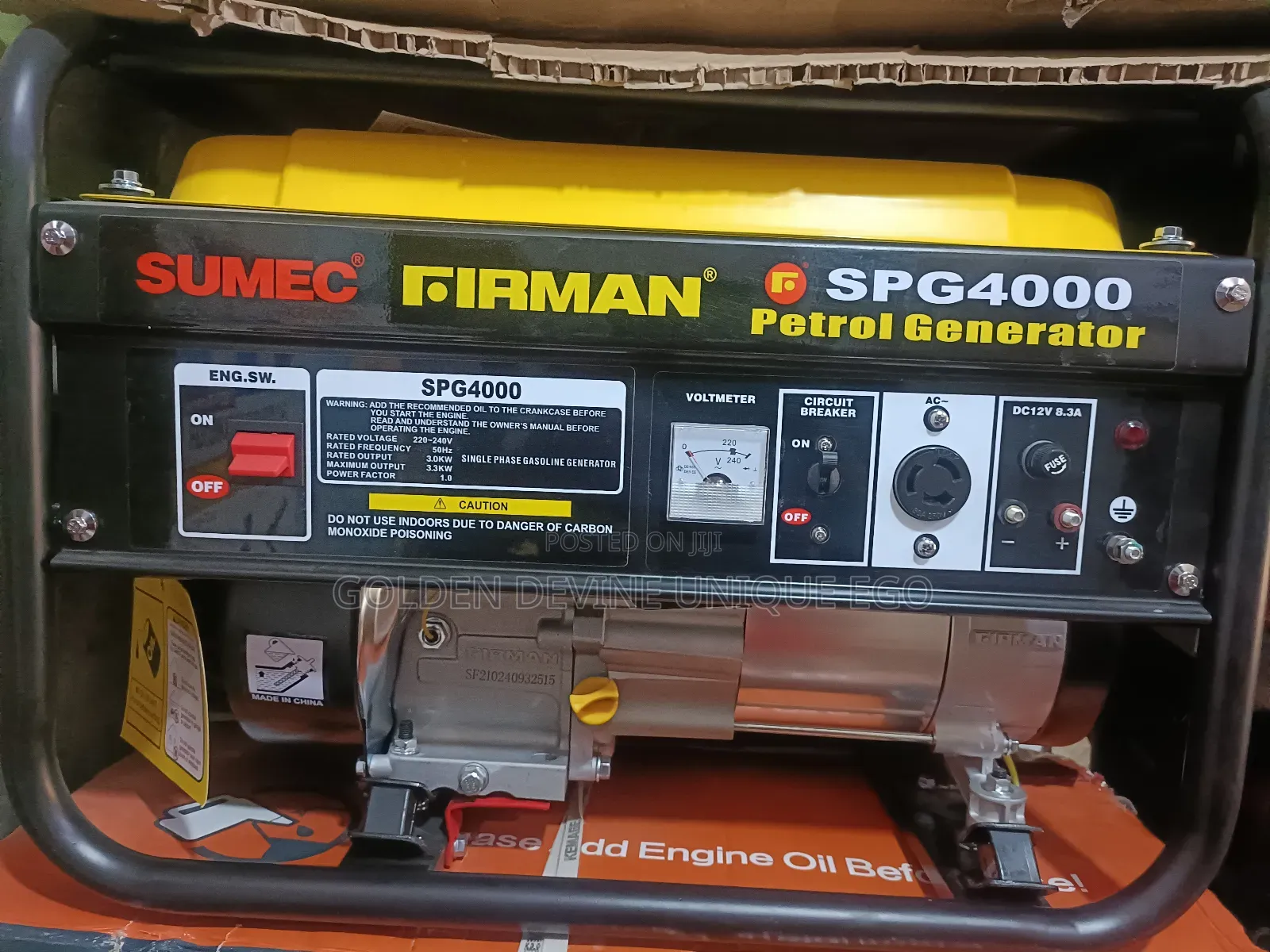 Firman Sumec Generator 3.3kva