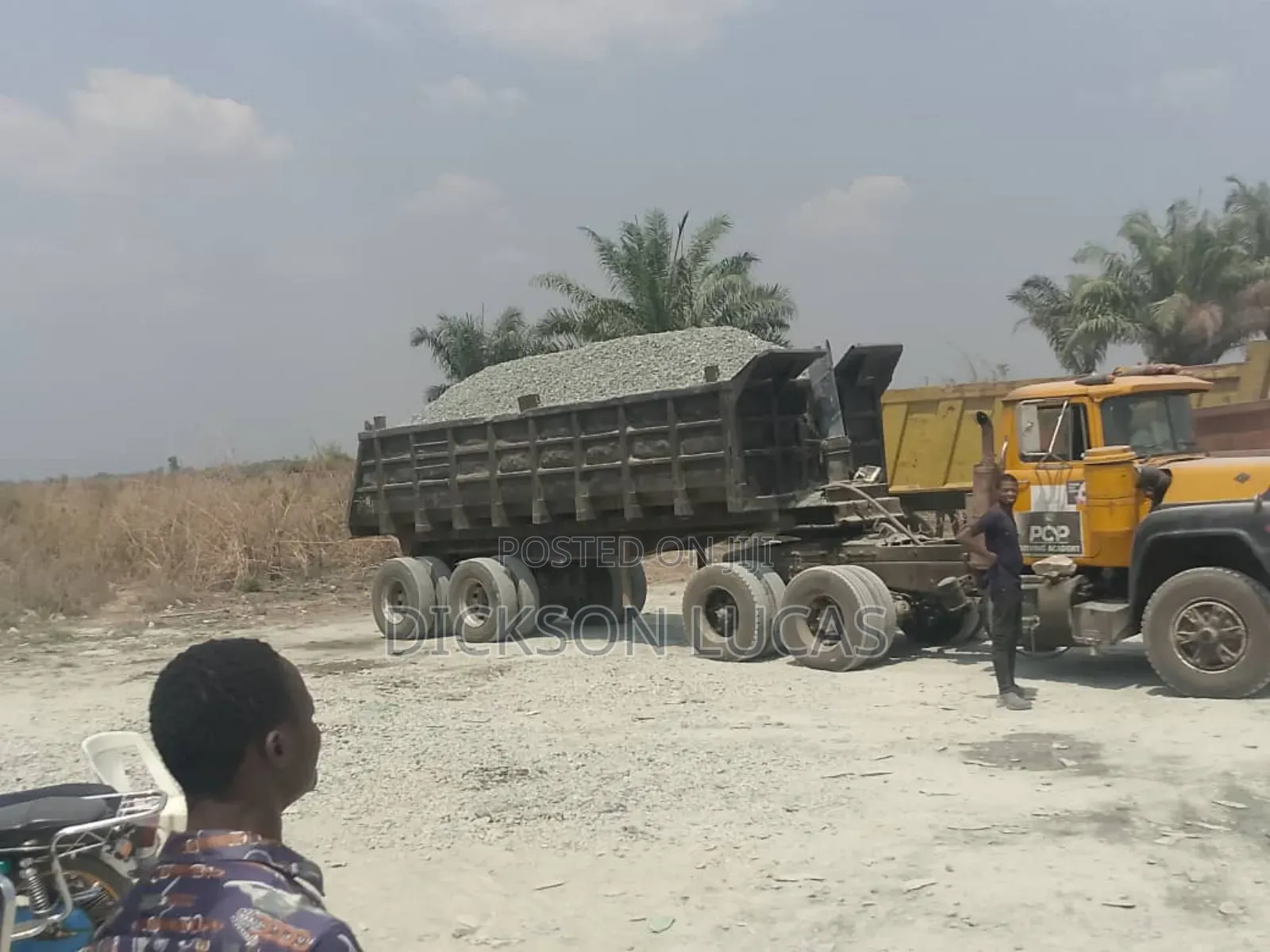 Trailer Load of Chippings