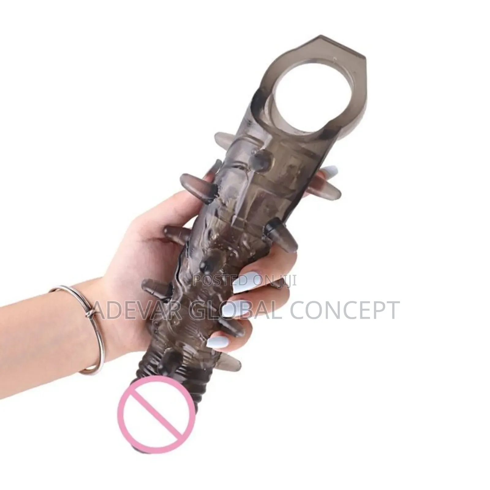 Large Thickened Penis Sleeve Thick Condom for Men Delay Toy