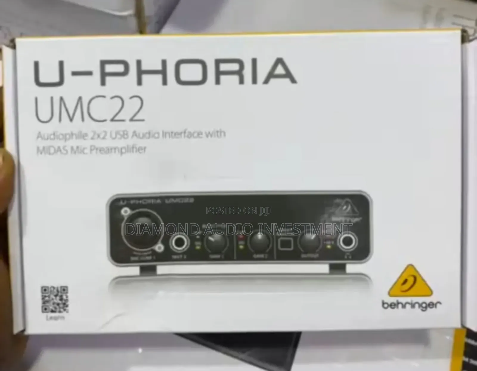 Behringer UMC22 Soundcard