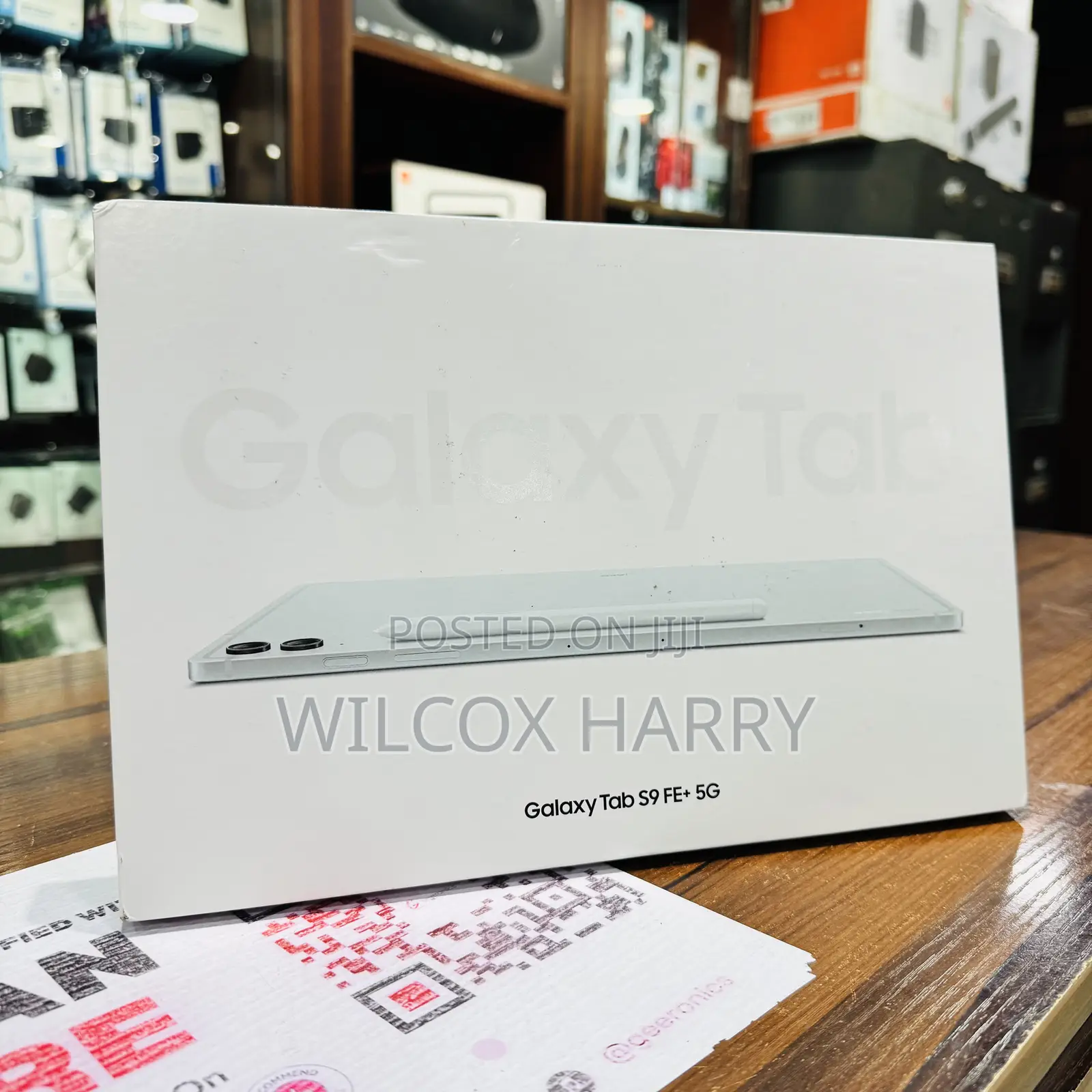 New Samsung Galaxy Tab S9 FE+ 128 GB Black