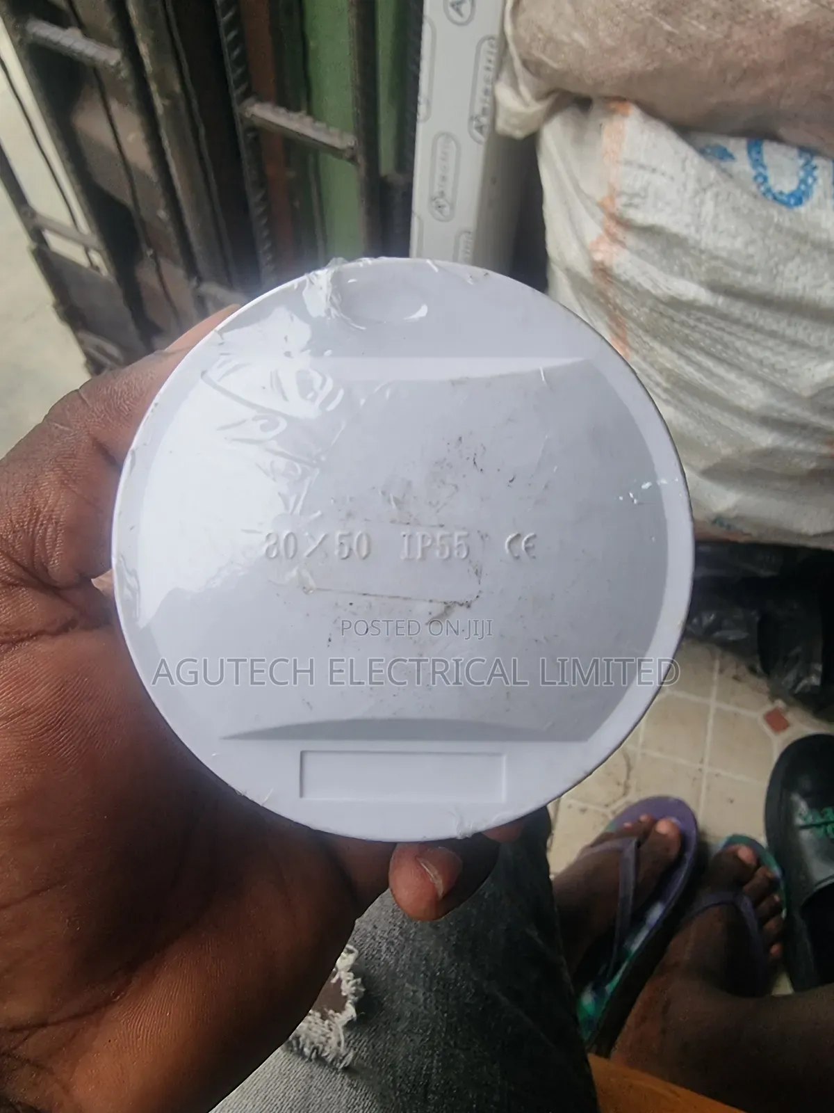 Waterproof Box 80x50mm Round Type