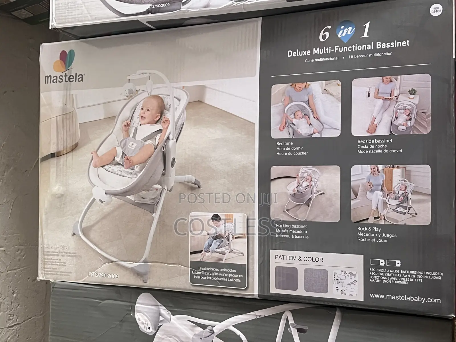 6 in 1 Multifunctional Bassinet
