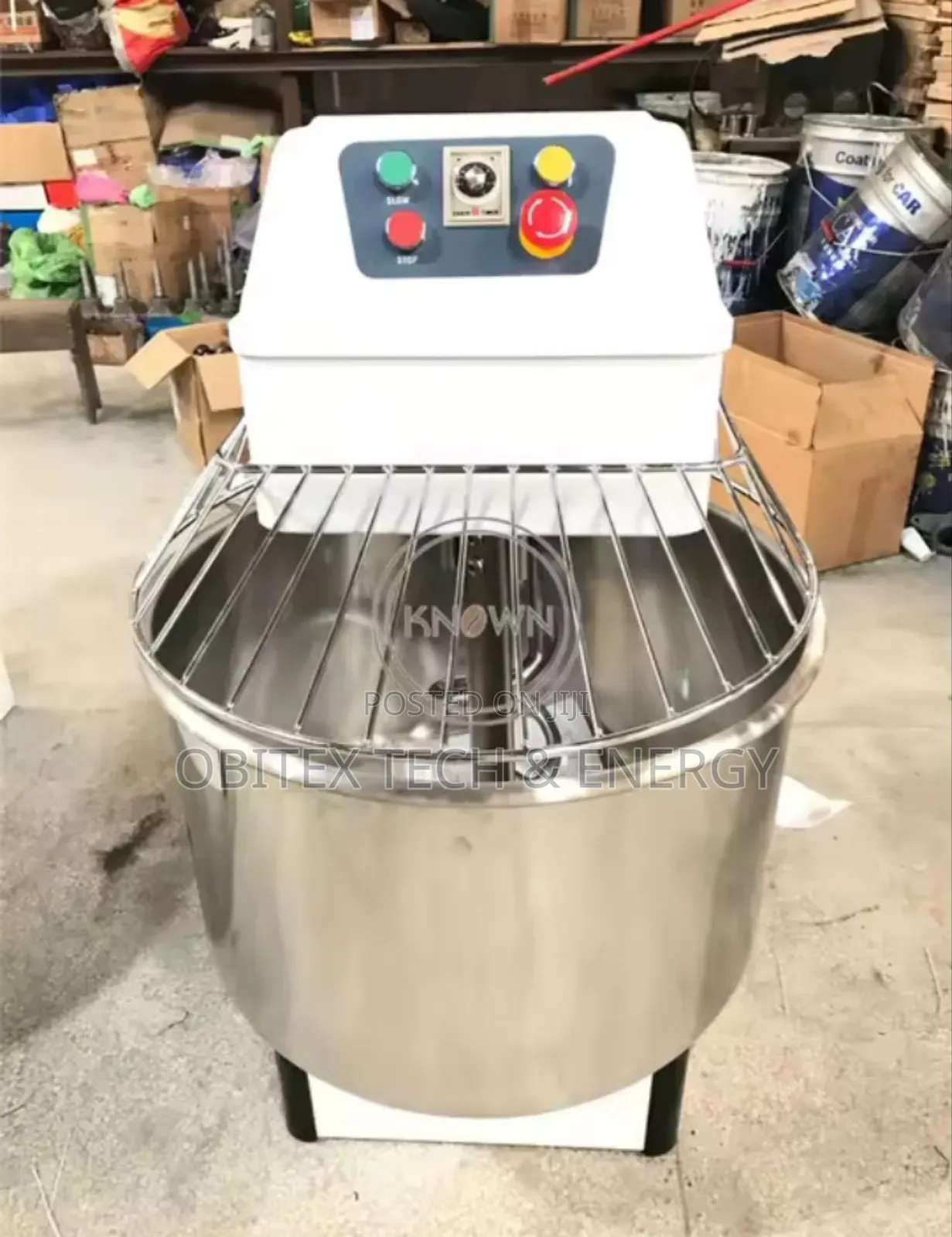 25kg Spiral Mixer, Single Phase (Model: Hs60)