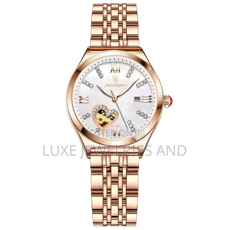POEDAGAR Top Luxury Luminous Women Watch