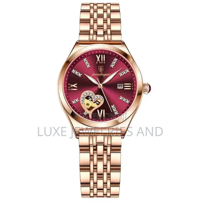 POEDAGAR Top Luxury Luminous Women Watch