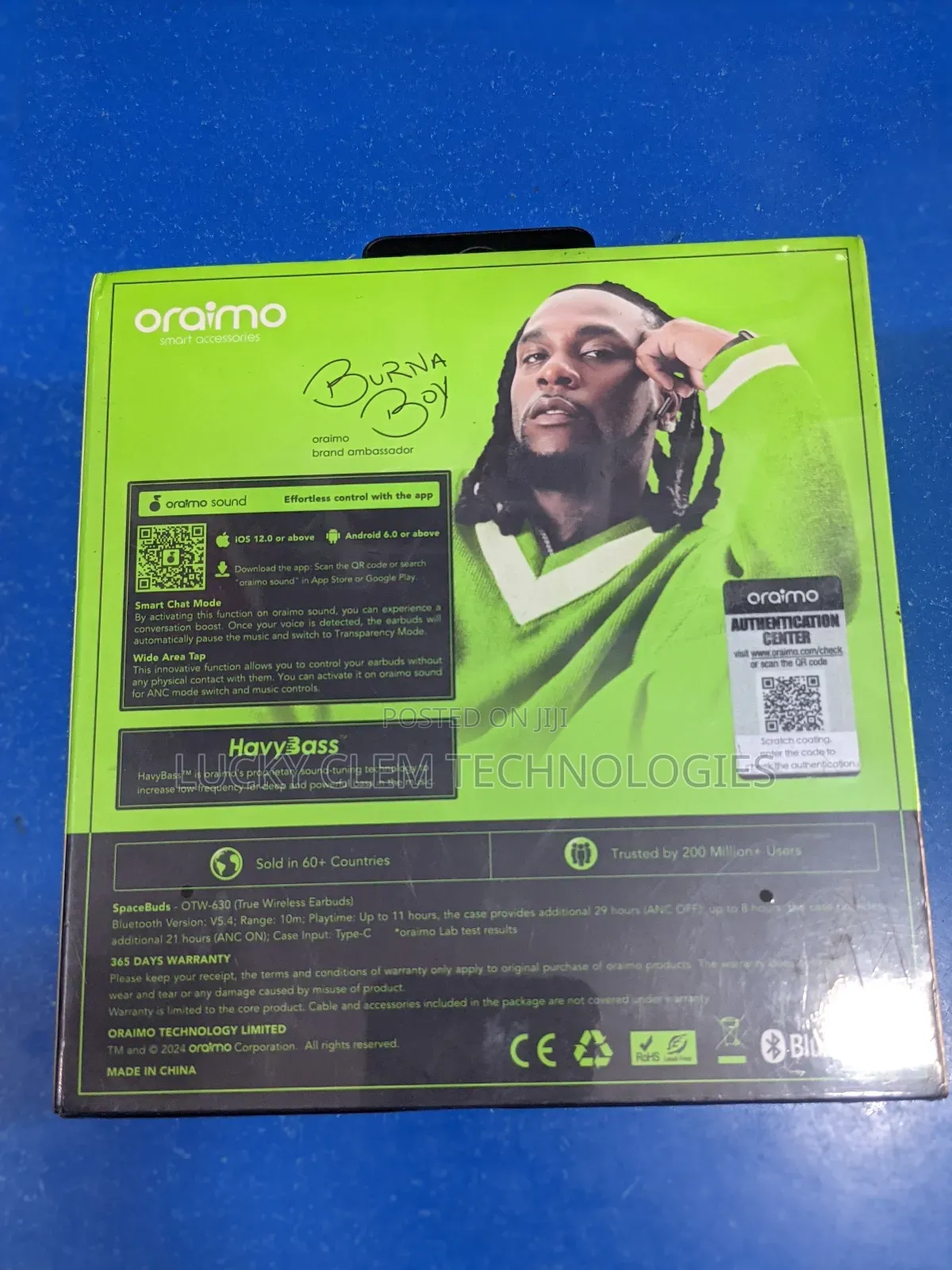 Oraimo Spacebuds Otw 630 Earbuds