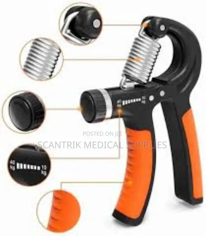Spring Loaded for Muscle Recovery Hand Gripper Trainer