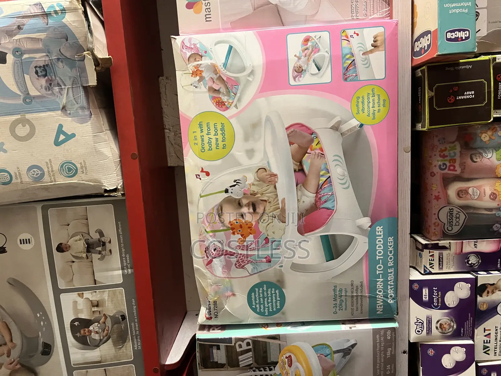 Newborn to Toddler Portable Rocker
